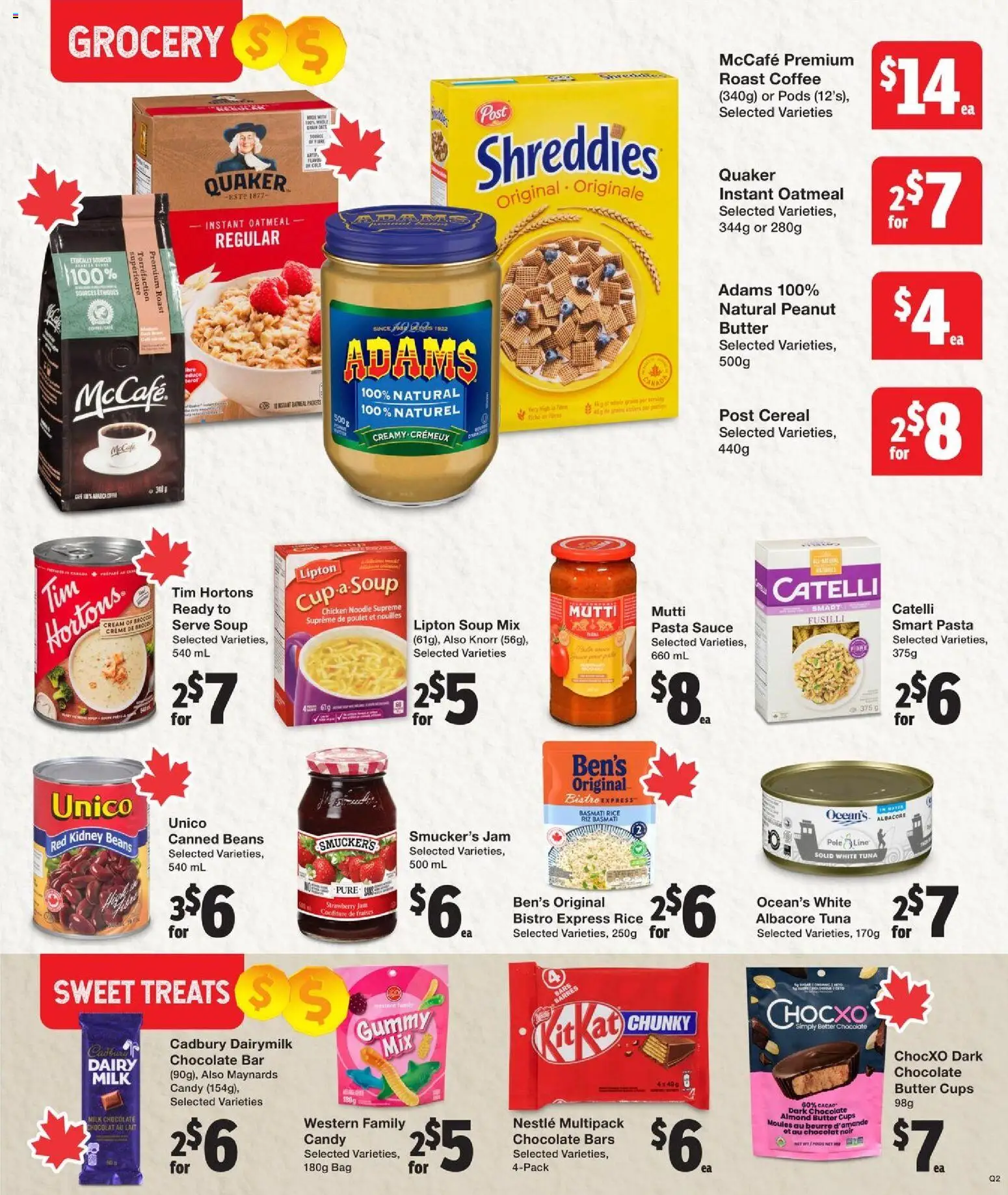 Quality Foods flyer valid from 01.01.2026 | Page: 11 | Products: Rice, Bag, Chocolate, Chicken