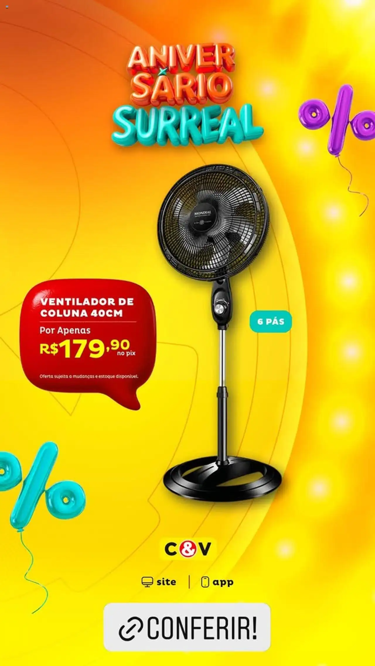 Casa e Video Folheto - válido de 19.09.2025 | Página: 12 | Produtos: Ventilador