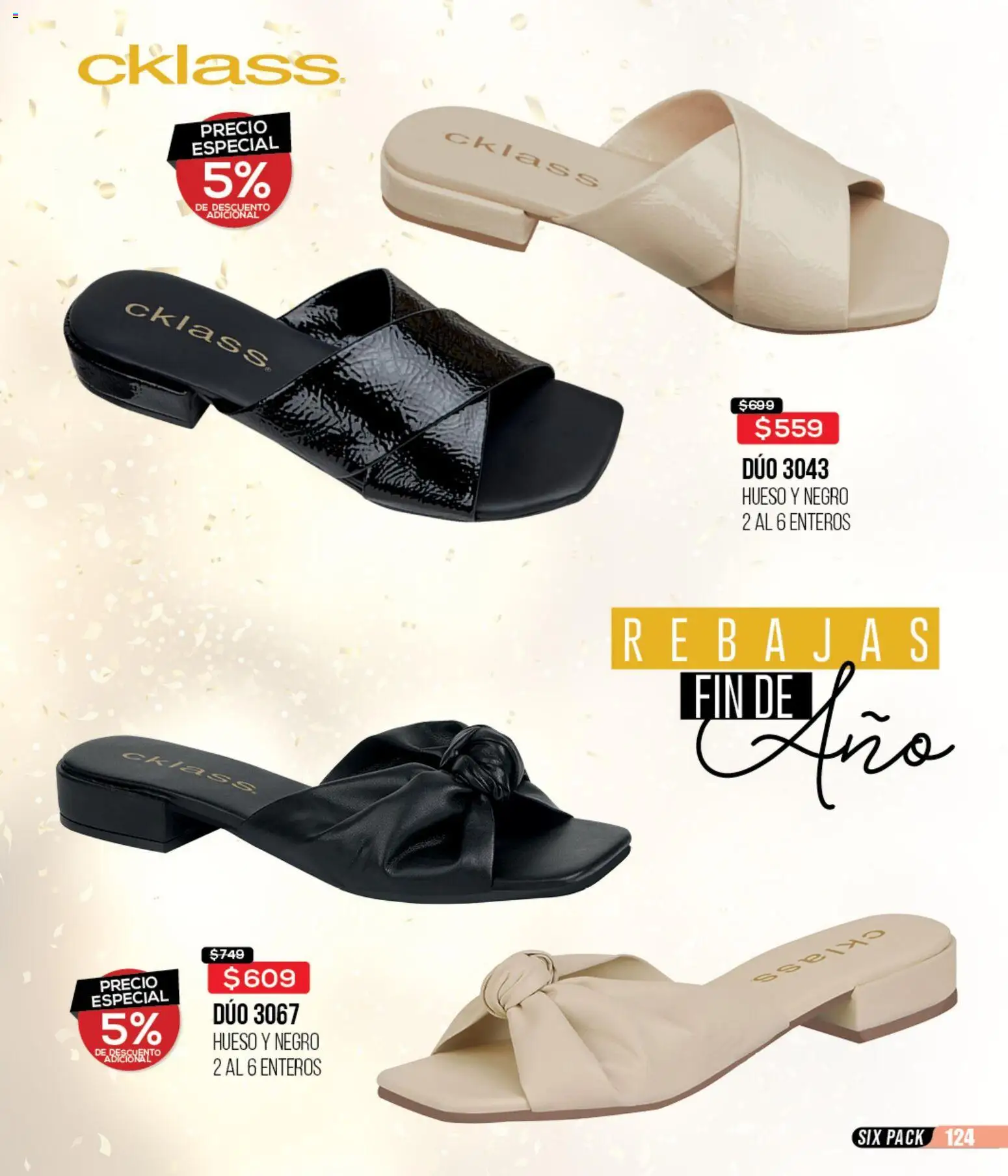 Nuevas ofertas de Cklass válidas en toda la República Mexicana desde el 02.01.2026. ¡Encuentra las mejores ofertas en Cklass catálogo Rebajas Inicio de Año Calzado! | Página: 125