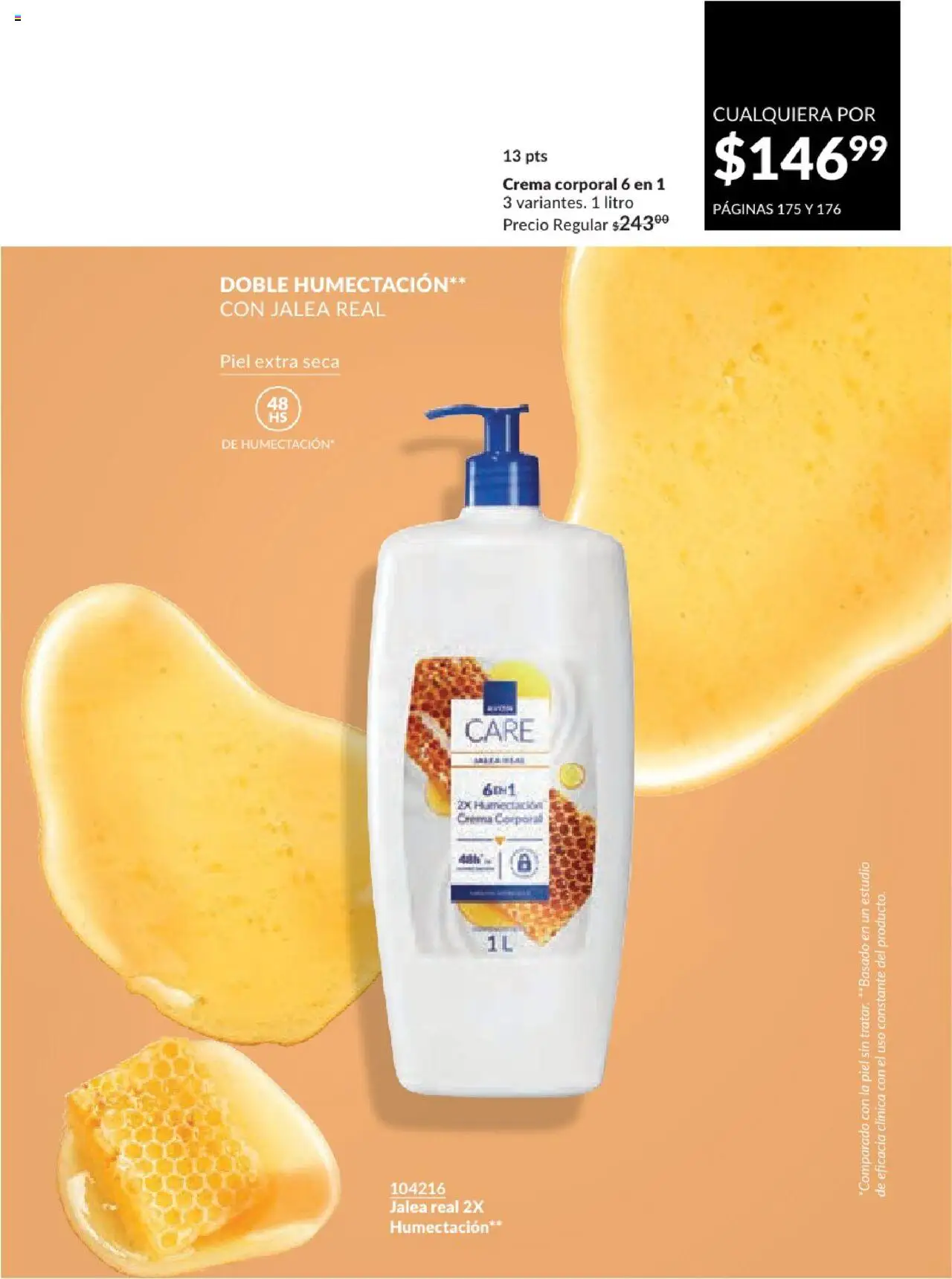 Nuevas ofertas de AVON válidas en toda la República Mexicana desde el 17.03.2025. ¡Encuentra las mejores ofertas en AVON campaña 7 2025! | Página: 176 | Productos: Crema, Crema corporal
