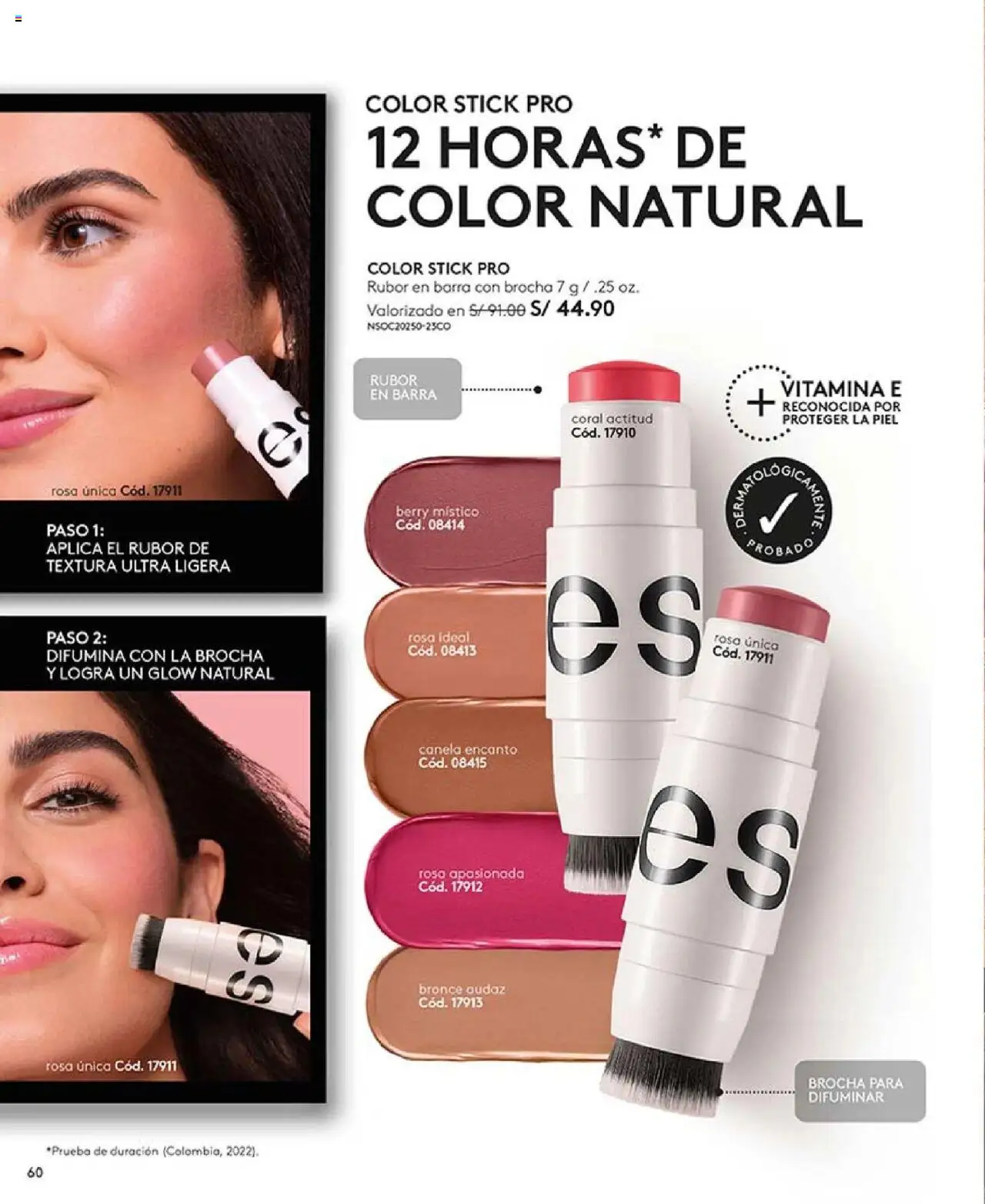 Catálogo Ésika válido desde 03.10.2025 | Página: 60 | Productos: Brocha, Rubor