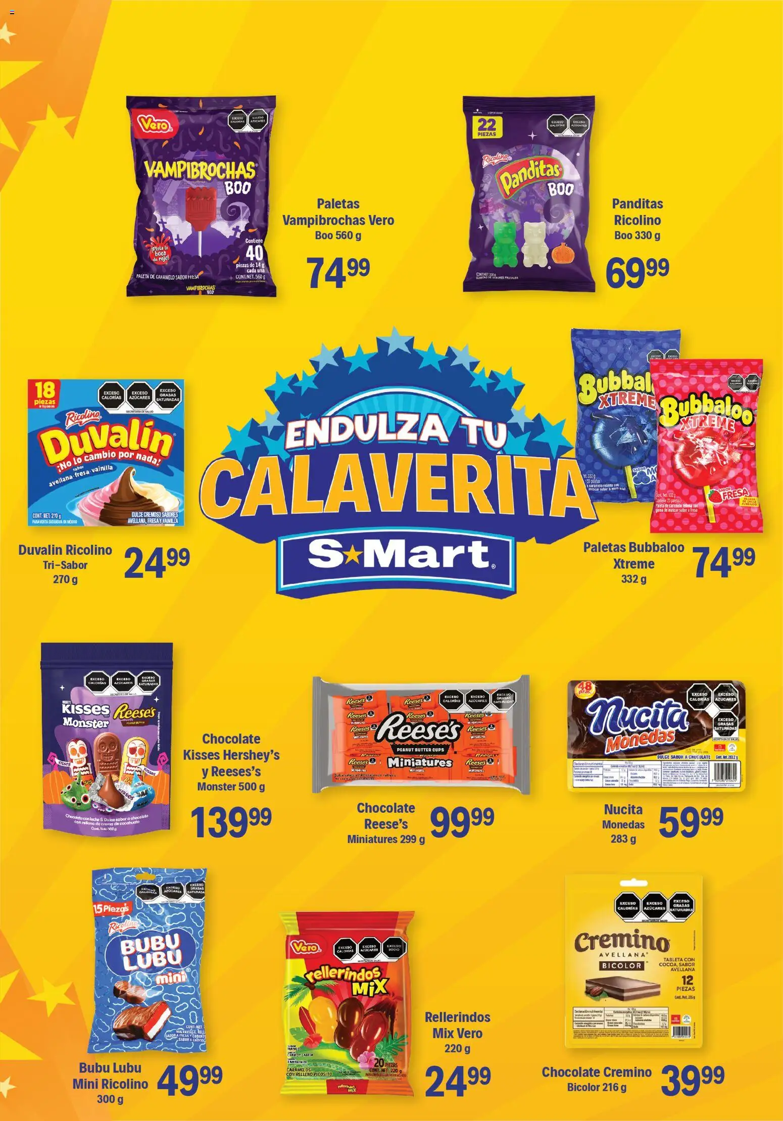 Nuevas ofertas de S-Mart válidas en toda la República Mexicana desde el 28.10.2025. ¡Encuentra las mejores ofertas en S-Mart folleto Ofertas de Feria Matamoros! | Página: 3 | Productos: Fresa, Paleta, Crema, Tableta