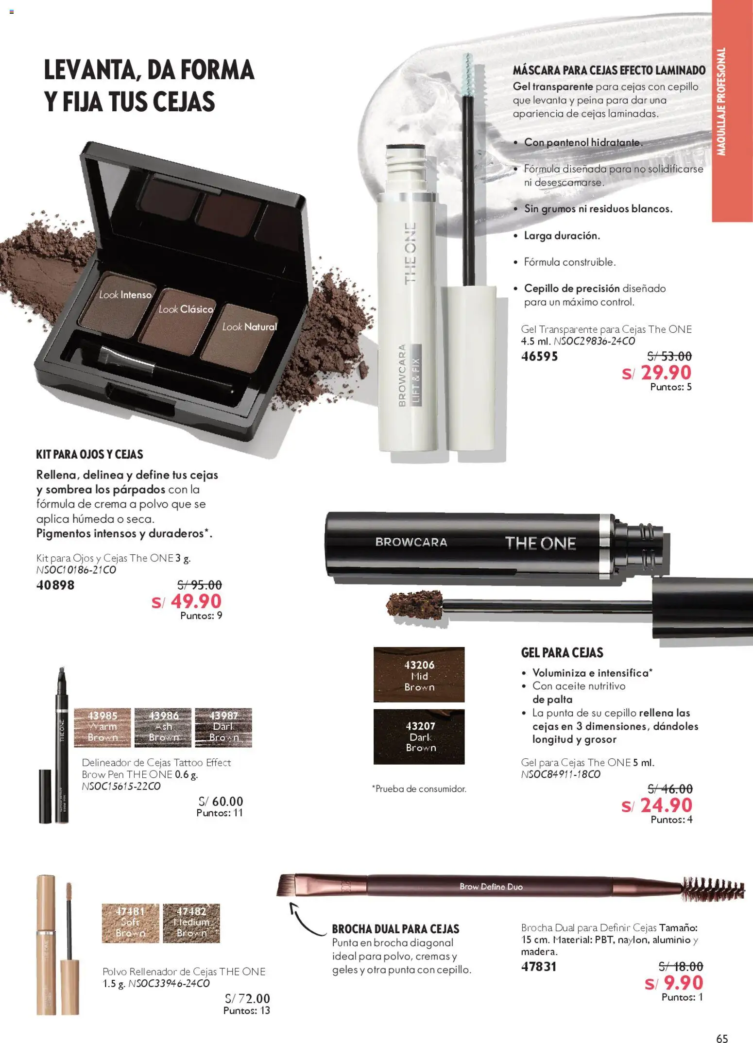 Catálogo Oriflame válido desde 28.03.2026 | Página: 65 | Productos: Brocha, Máscara, Crema, Polvo