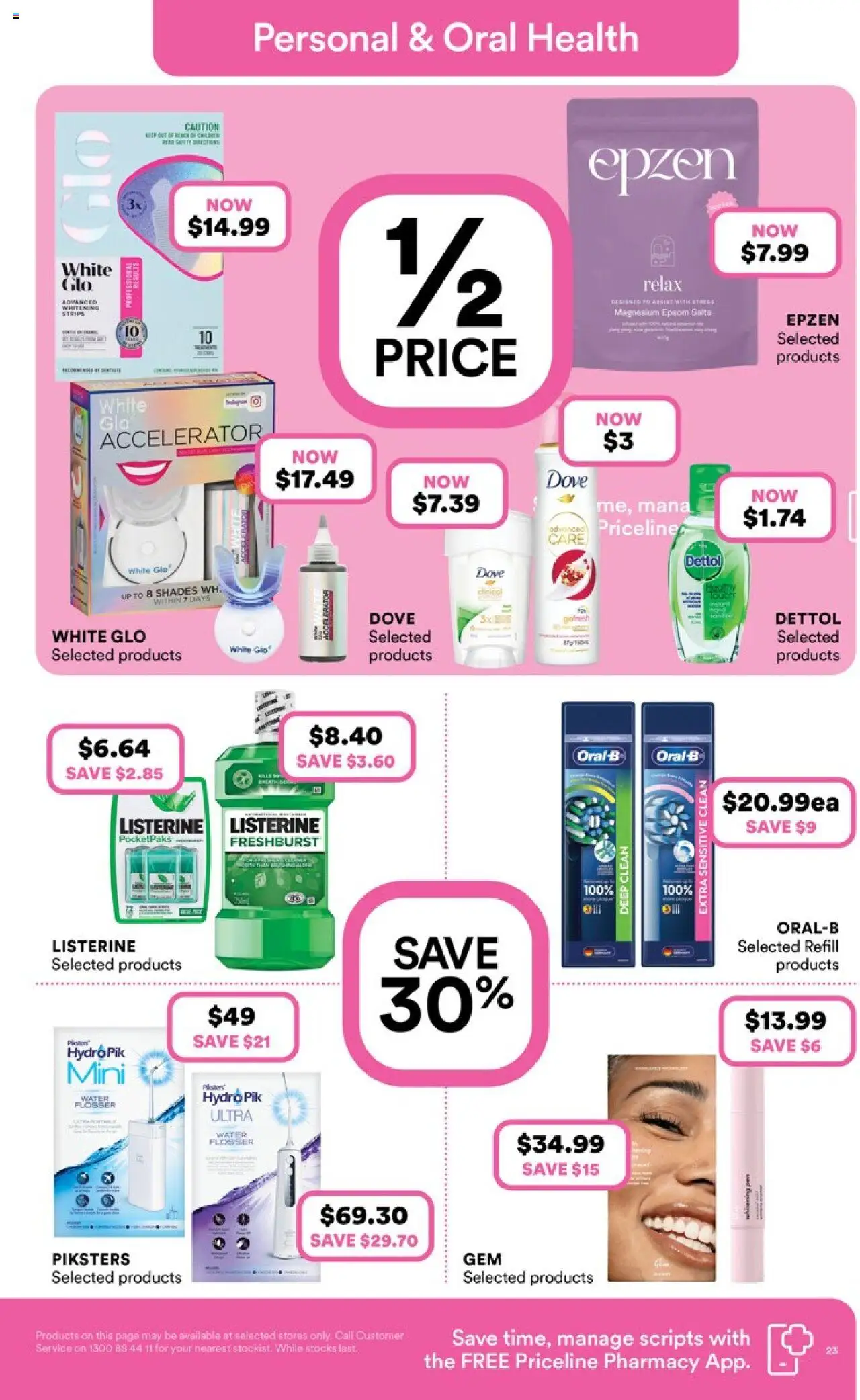 Priceline Pharmacy catalogue - valid from 16.10.2025 | Page: 23 | Products: Water