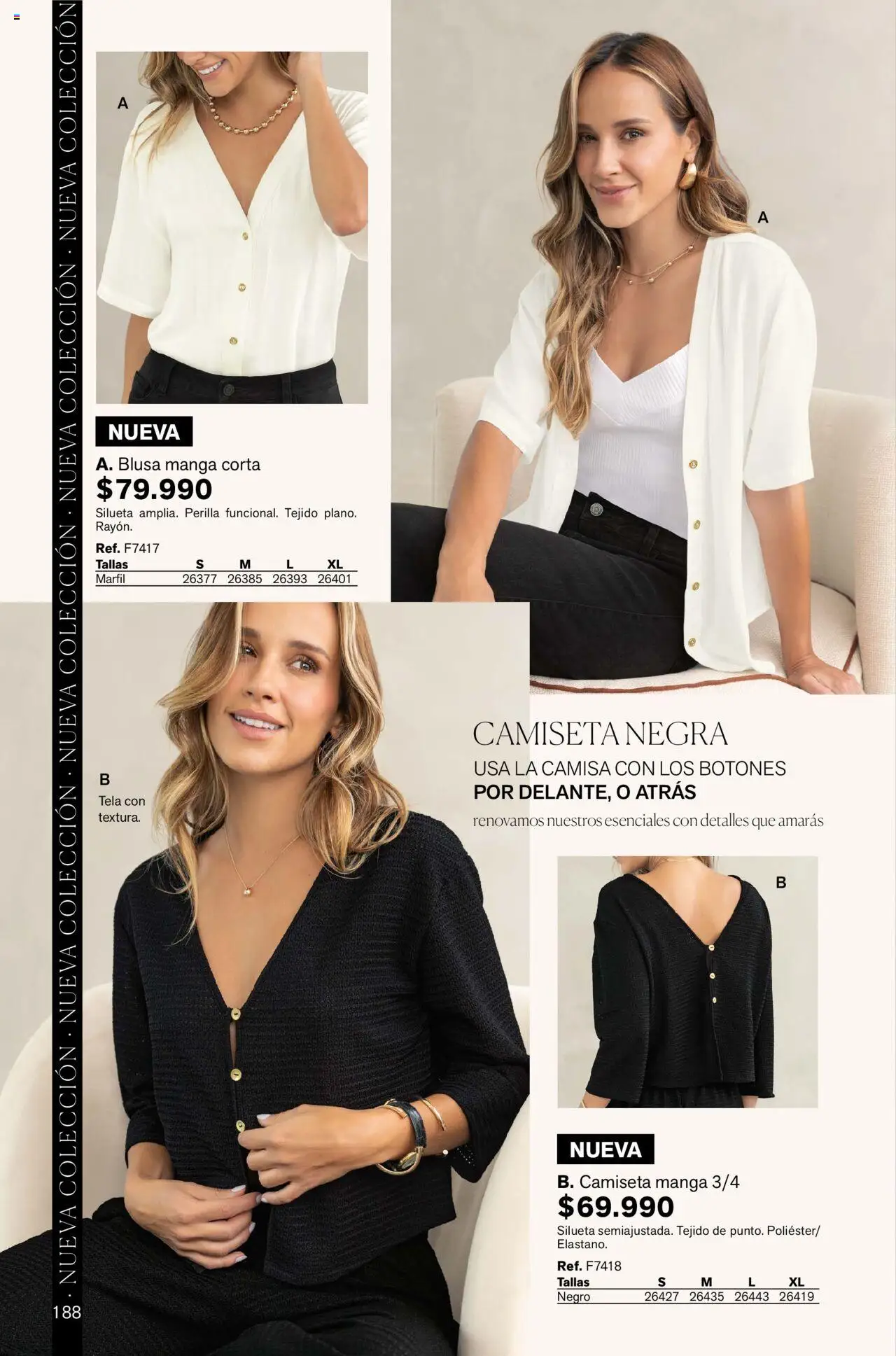 Leonisa revista - valida desde el 04.08.2025 | Página: 188 | Productos: Camiseta, Camisa, Blusa