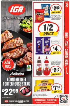 Preview of IGA Catalogue VIC - valid from 01.10.2025