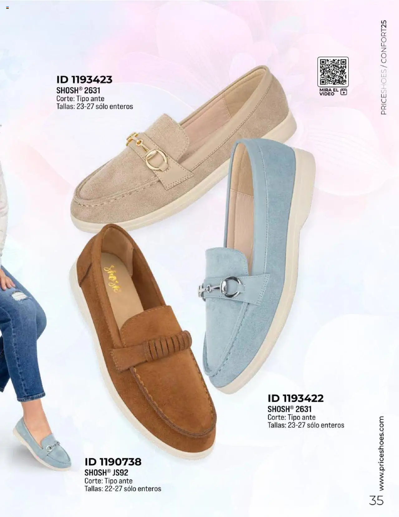 Nuevas ofertas de Price Shoes válidas en toda la República Mexicana desde el 10.02.2025. ¡Encuentra las mejores ofertas en Price Shoes catálogo Confort! | Página: 35 | Productos: Video