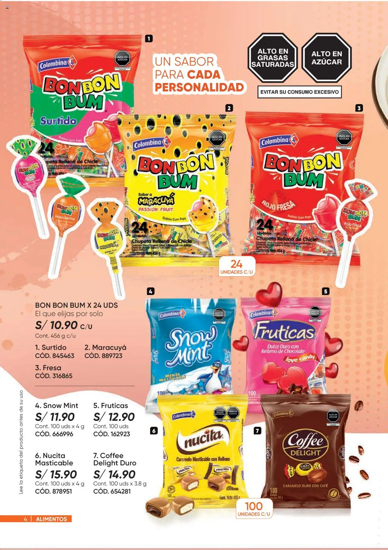 Catálogo Azzorti válido desde 15.09.2025 | Página: 4 | Productos: Café, Chocolate