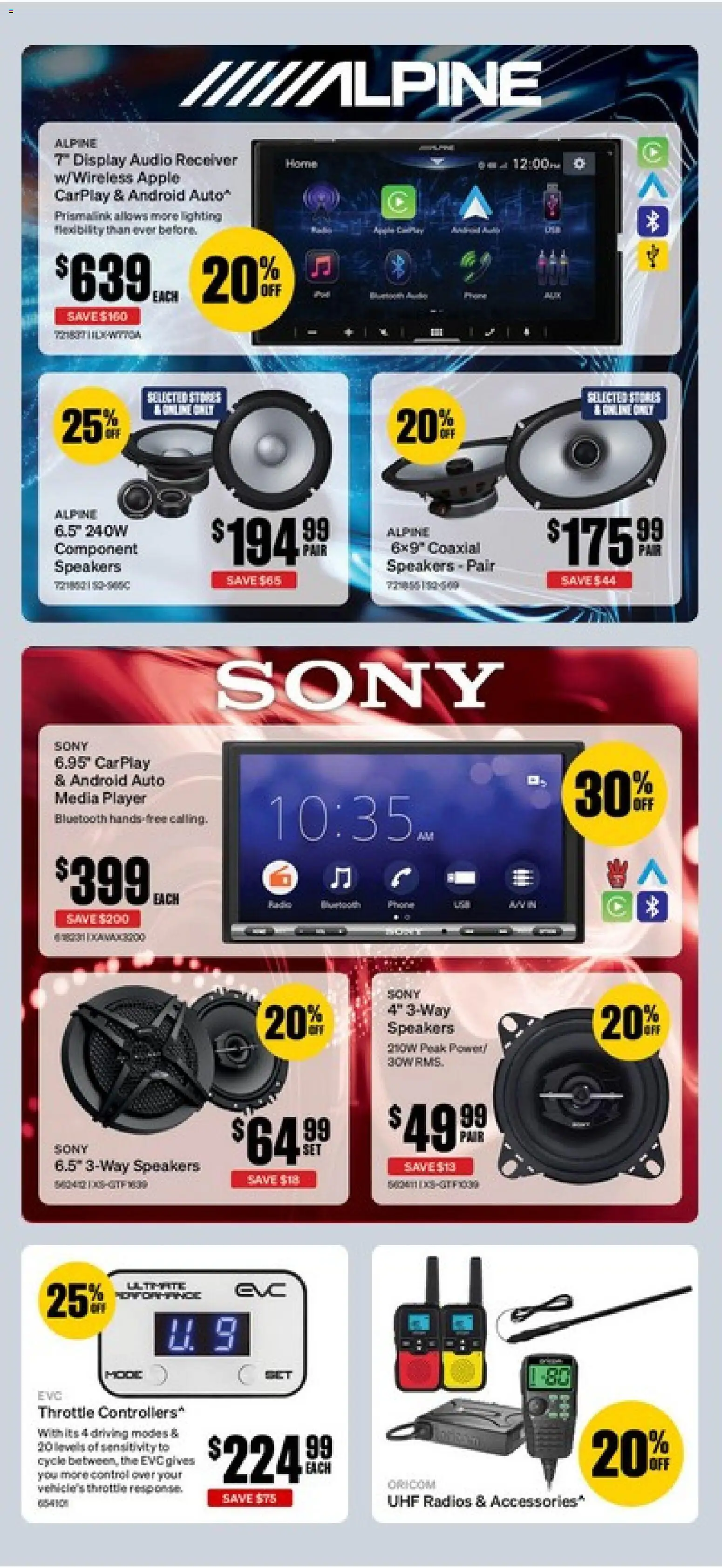 Supercheap Auto catalogue - valid from 13.02.2026 | Page: 35 | Products: Audio, Player