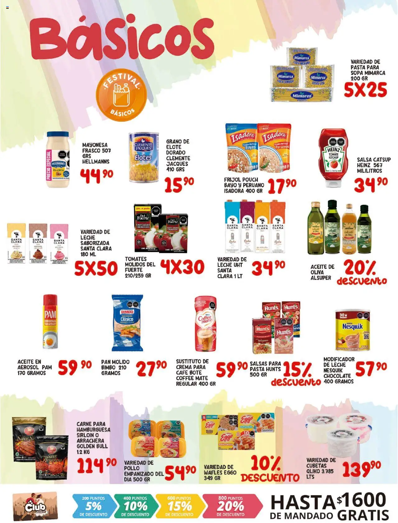 Nuevas ofertas de Alsuper válidas en toda la República Mexicana desde el 02.09.2025. ¡Encuentra las mejores ofertas en Alsuper - Folleto - Chihuahua Capital! | Página: 2 | Productos: Crema, Leche, Aceite, Mate