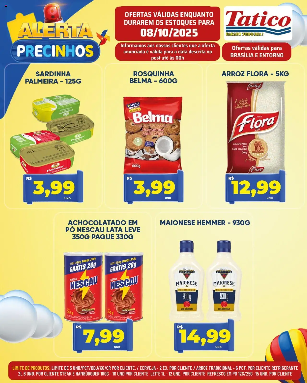 Tatico Folheto - válido de 09.10.2025 | Página: 28 | Produtos: Coco, Leite, Rosquinha, Maionese