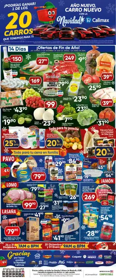 Vista previa de Calimax folleto Mexicali y SLRC, nuevo folleto de la tienda, válido en México a partir del 19.12.2025