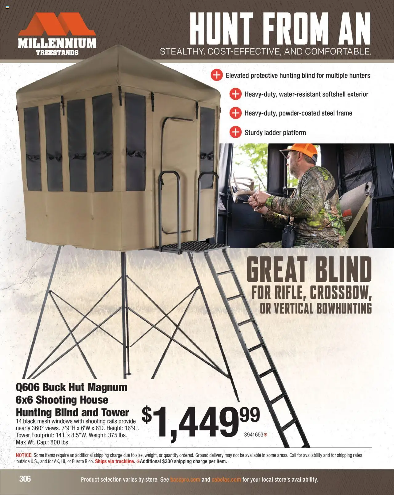 Cabela's Hunting Master 25 - valid from 11.08.2025 | Page: 306 | Products: Ladder, Weight