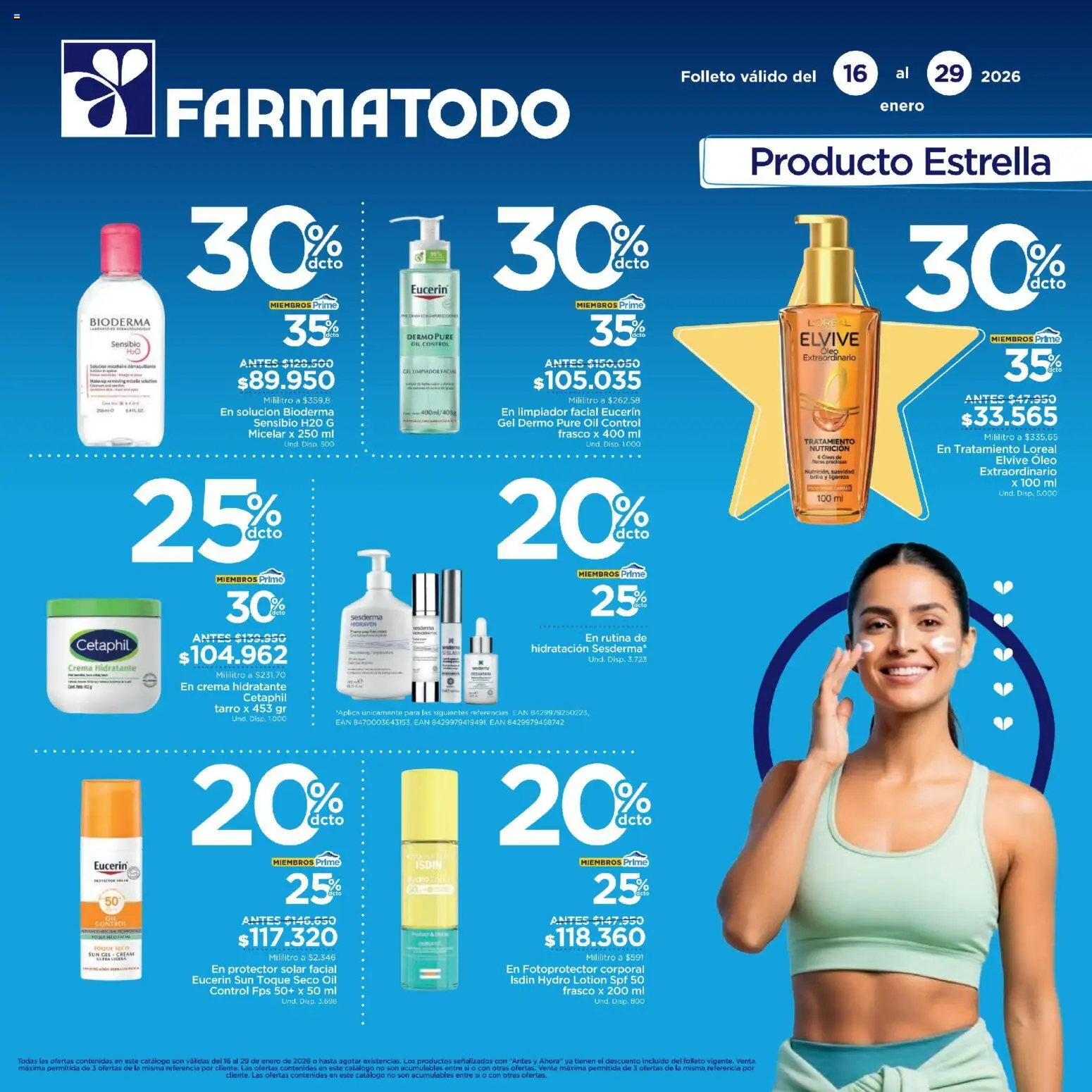 FarmaTodo revista - valida desde el 16.01.2026 | Página: 1 | Productos: Crema, Brillo, Limpiador, Protector solar
