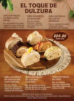 Vista previa de Soriana - Dulces momentos Un pedacito de México Híper Nacional, nuevo folleto de la tienda, válido en México a partir del 30.10.2025 | Página: 10 | Productos: Pan, Arroz, Piña, Niño envuelto