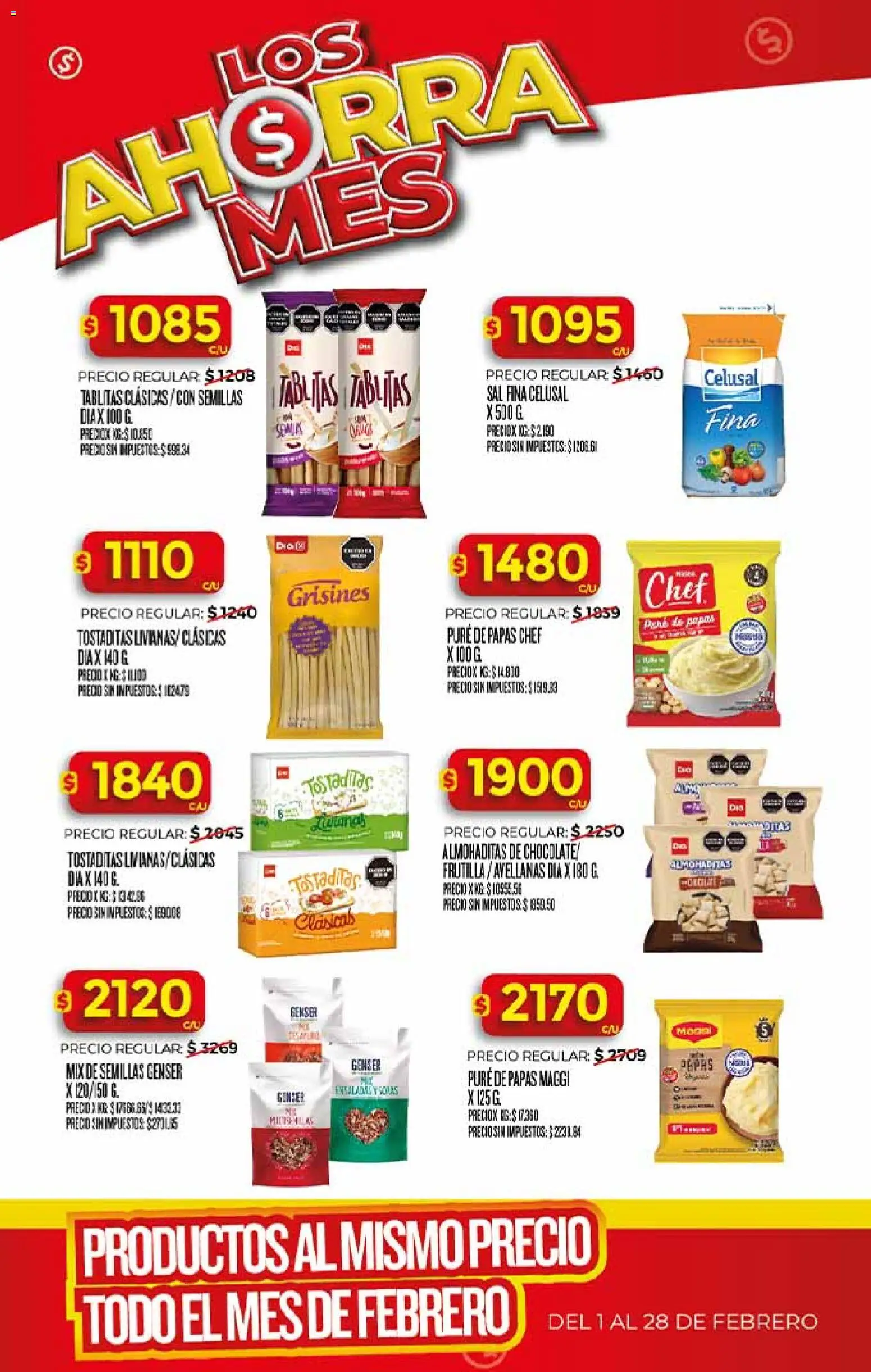 Dia - Ofertas - Los Ahorra mes │ válido desde el 01.02.2026 | Página: 6