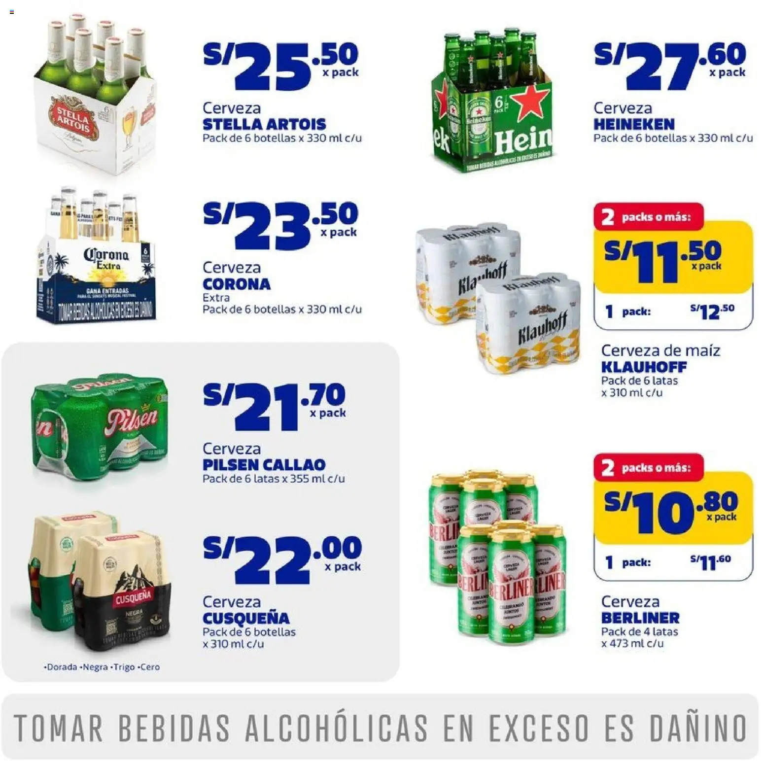 Catálogo Makro válido desde 09.04.2026 | Página: 19 | Productos: Cerveza