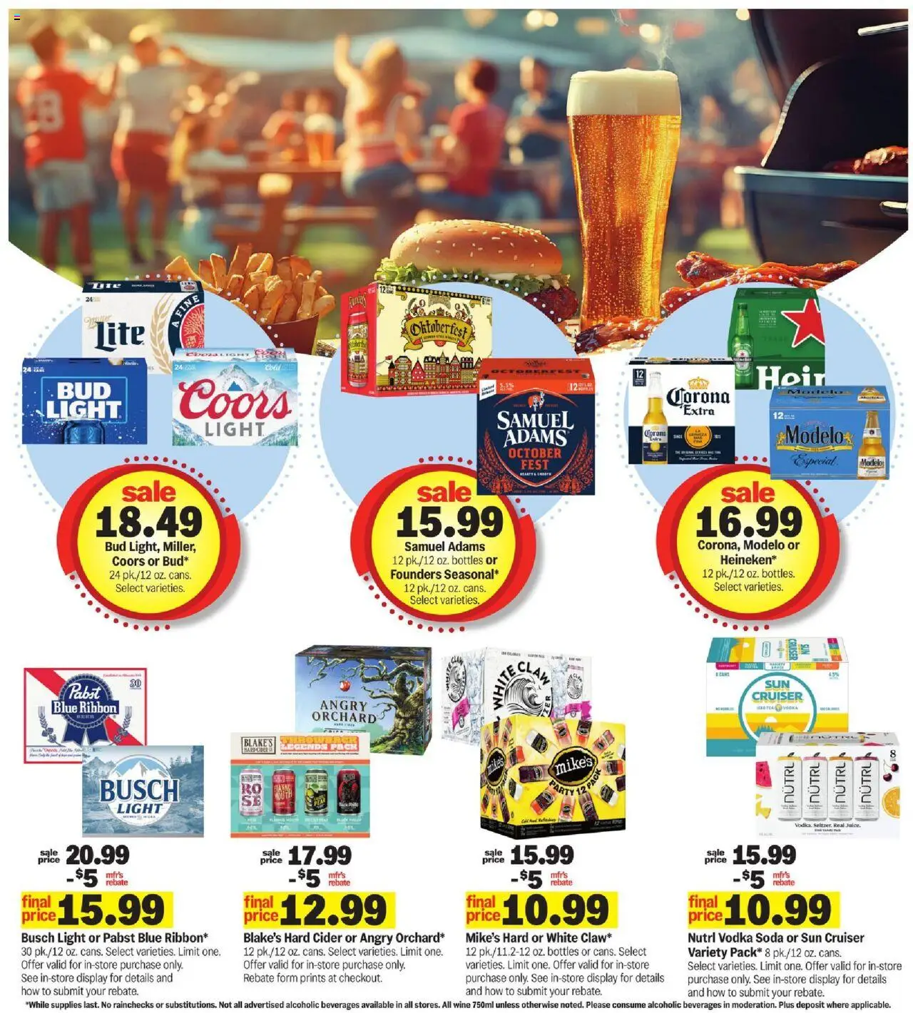 Meijer Weekly Ad - valid from 10.09.2025 | Page: 27 | Products: Cider, Wine, Tea, Vodka