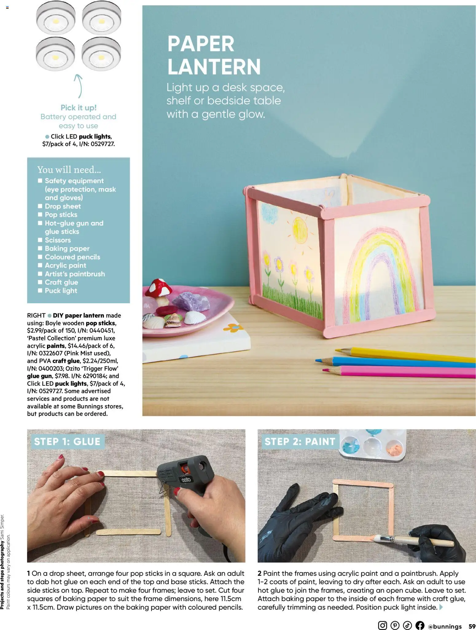 Bunnings Warehouse catalogue - valid from 01.02.2026 | Page: 59 | Products: Bedside table, Shelf, Table, Gloves