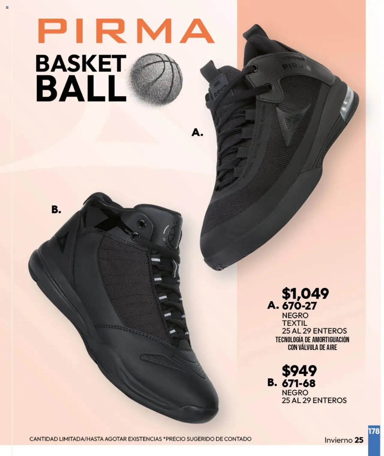 Nuevas ofertas de Cklass válidas en toda la República Mexicana desde el 16.09.2025. ¡Encuentra las mejores ofertas en Cklass - Catálogo Invierno Sportbrands! | Página: 179 | Productos: Válvula