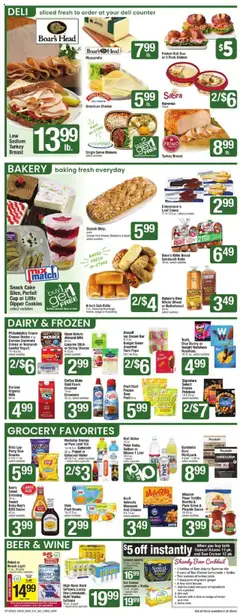 Star Market Weekly Ad - MA - valid from 18.07.2025 | Page: 4 | Products: Milk, Wine, Potatoes, Weight