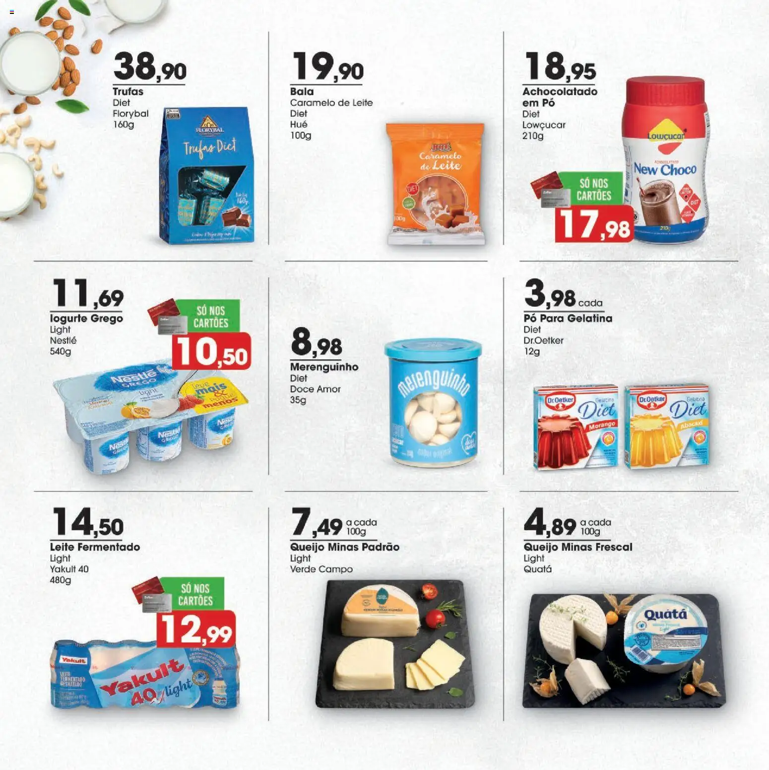 Zaffari Folheto - válido de 06.02.2026 | Página: 8 | Produtos: Pó, Bala, Leite em pó, Gelatina