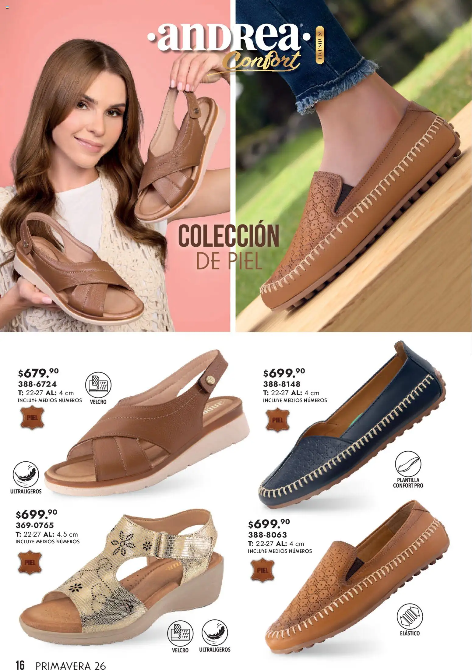 Nuevas ofertas de Andrea válidas en toda la República Mexicana desde el 22.03.2026. ¡Encuentra las mejores ofertas en Andrea catálogo Lo más top! | Página: 16