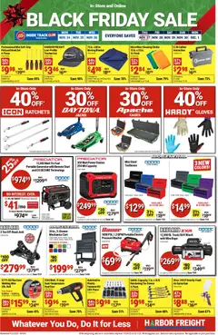 Preview of Harbor Freight weekly ads valid from 24.11.2025