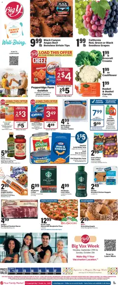 Preview of Big Y weekly ads valid from 11.09.2025
