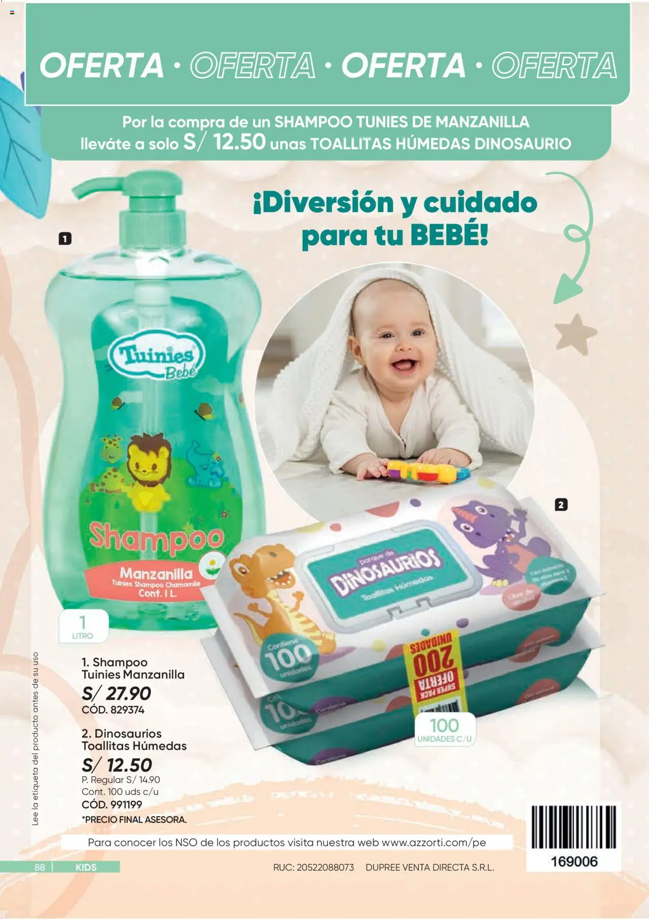 Catálogo Azzorti válido desde 15.09.2025 | Página: 88 | Productos: Shampoo