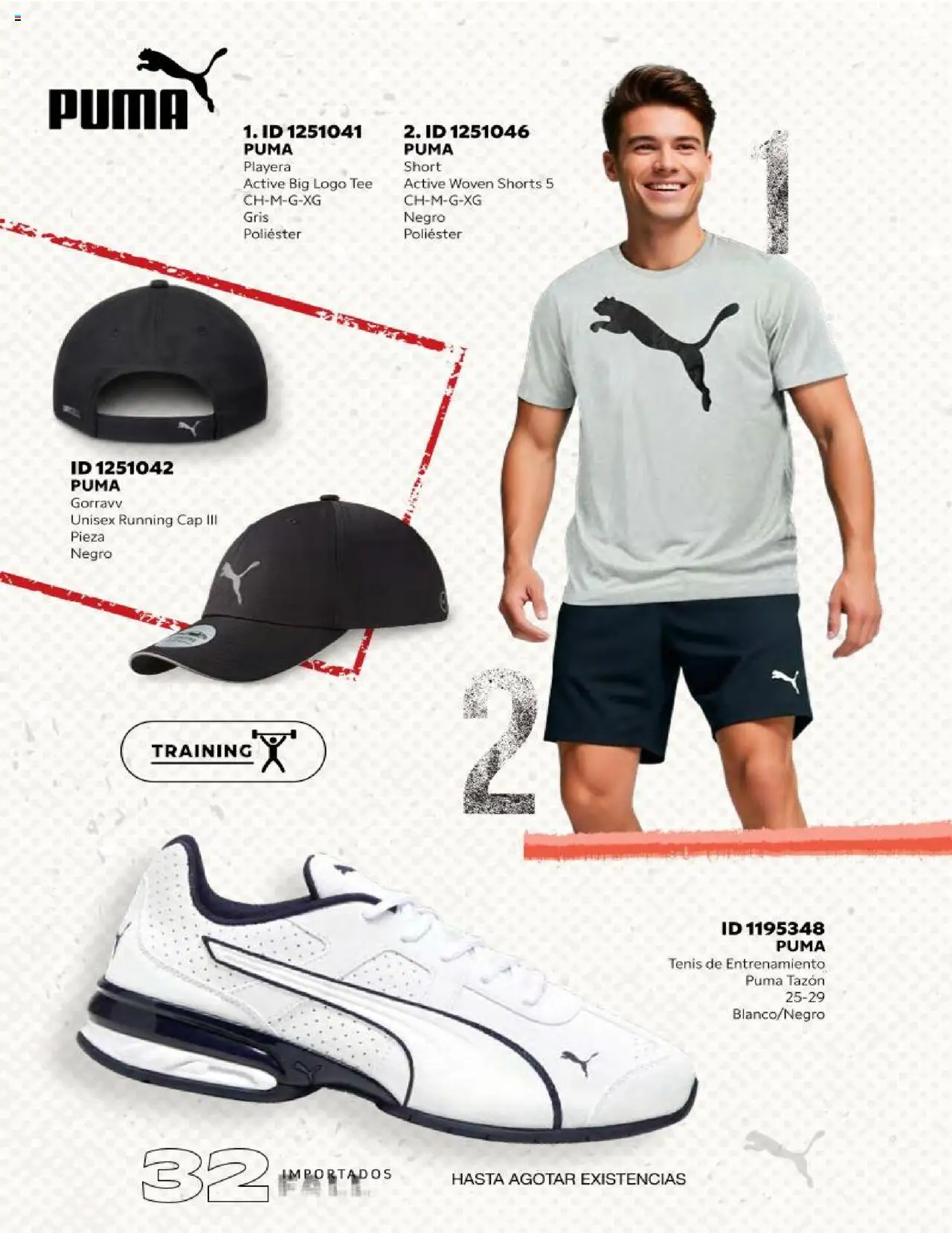 Nuevas ofertas de Price Shoes válidas en toda la República Mexicana desde el 18.10.2025. ¡Encuentra las mejores ofertas en Price Shoes catálogo Fall Importados segunda! | Página: 32 | Productos: Tenis, Playera, Short