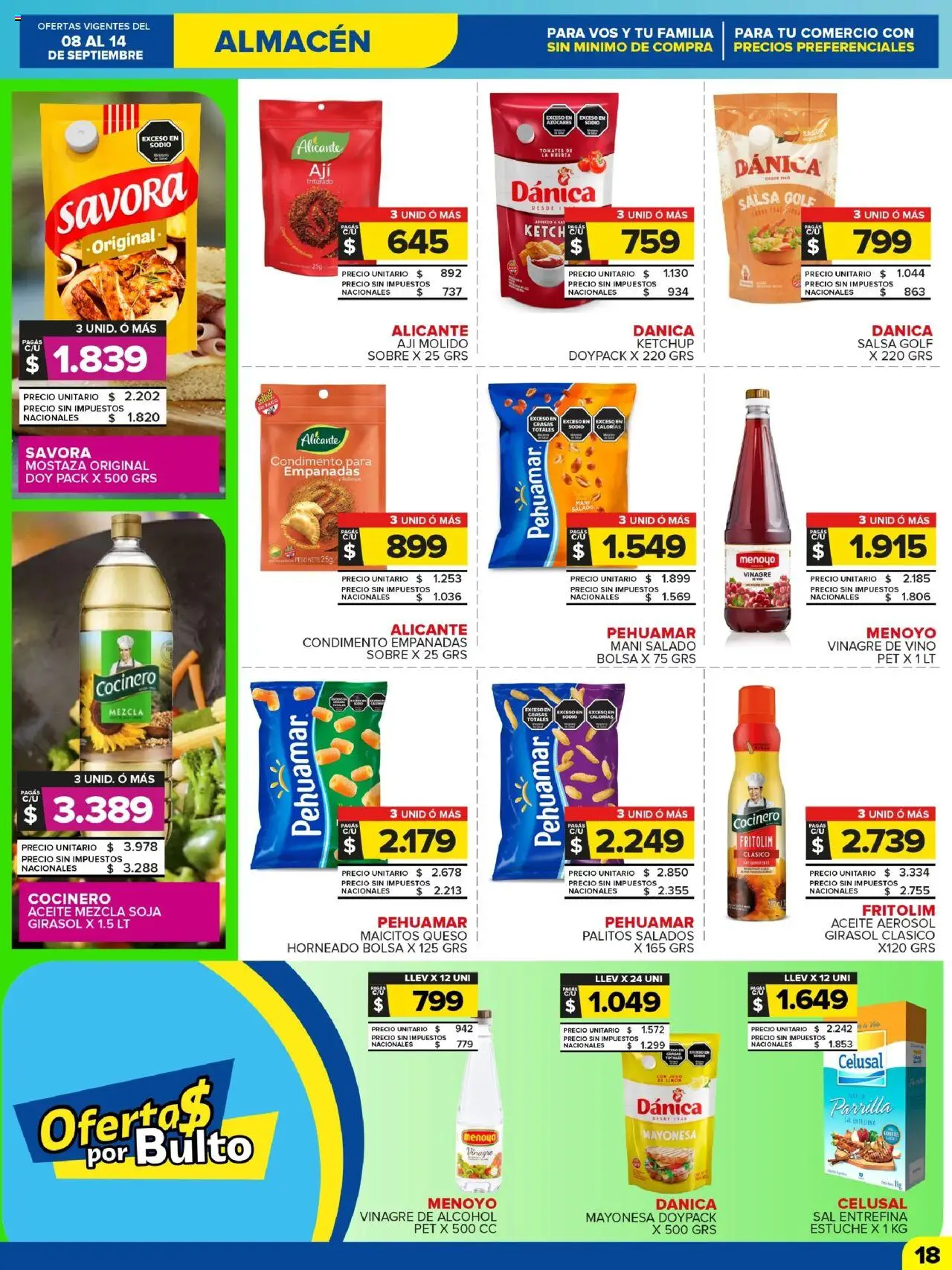 Carrefour Maxi catálogo - Chubut │ válido desde el 08.09.2025 | Página: 17 | Productos: Aceite, Vinagre, Ketchup, Estuche