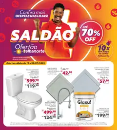 Telhanorte - Ofertas da semana  - Pré-Visualização do folheto da loja Telhanorte, válido de 17.07.2025