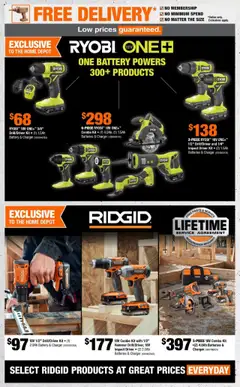 Home Depot flyer valid from 31.07.2025 | Page: 3 | Products: Battery