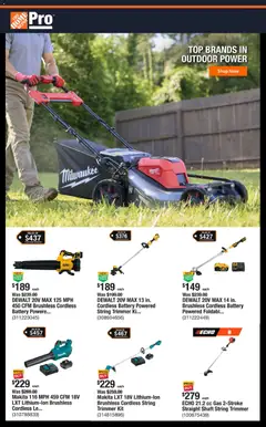 Preview of Home Depot weekly ads valid from 27.04.2026