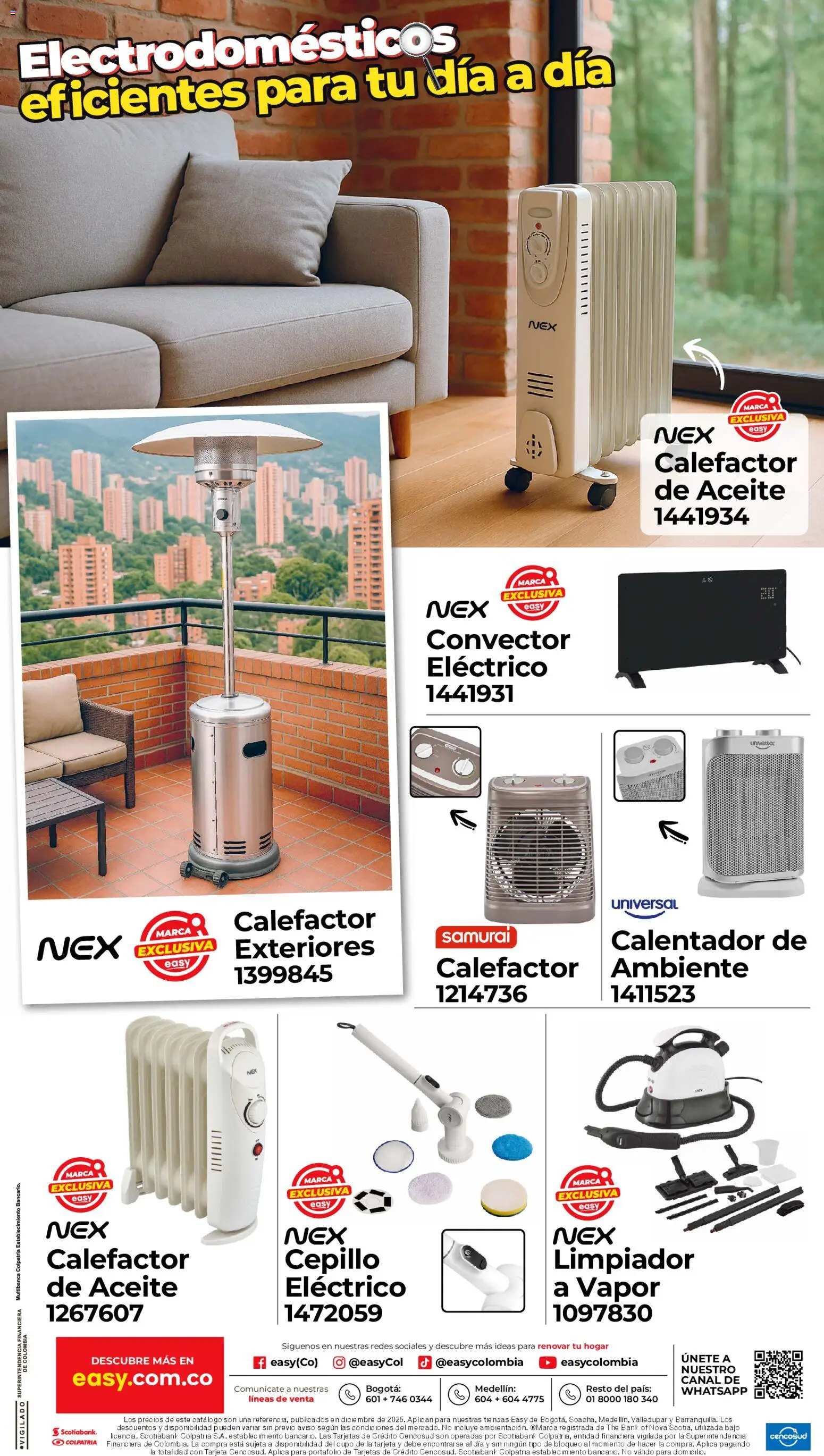 Easy revista - valida desde el 02.12.2025 | Página: 8 | Productos: Limpiador, Calefactor, Cepillo, Aceite