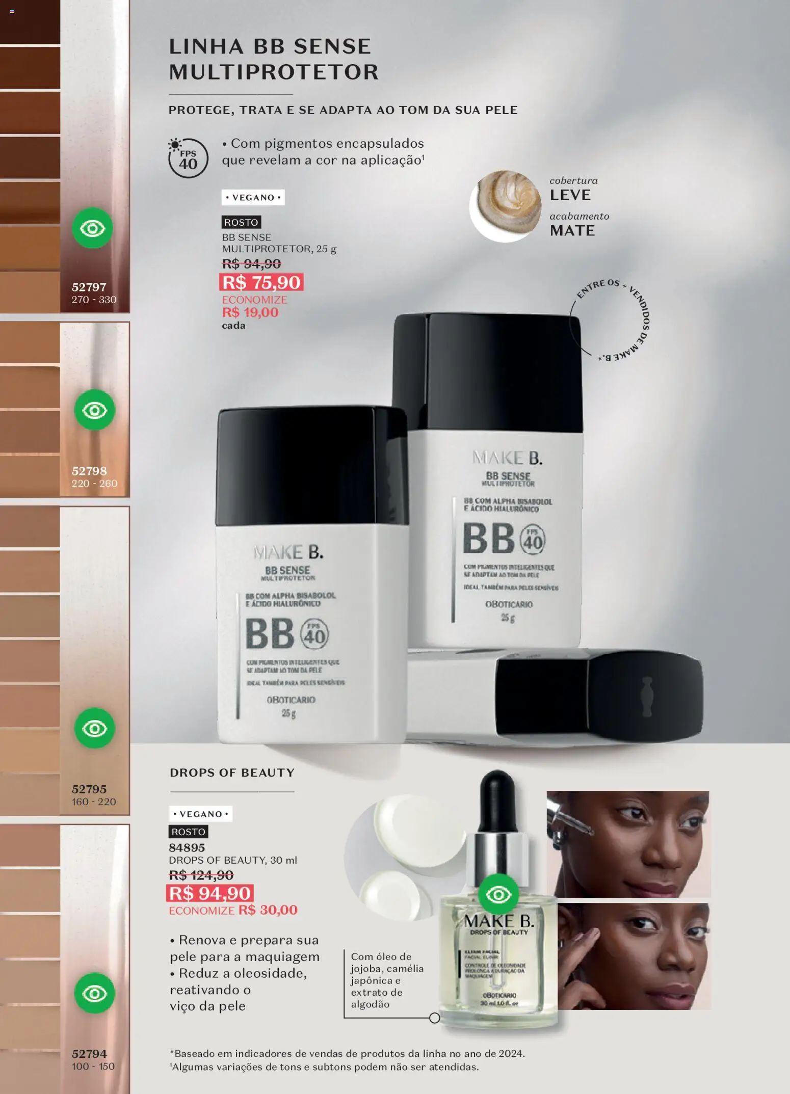 O Boticário Folheto - válido de 26.12.2025 | Página: 113 | Produtos: Maquiagem, Óleo, Algodão