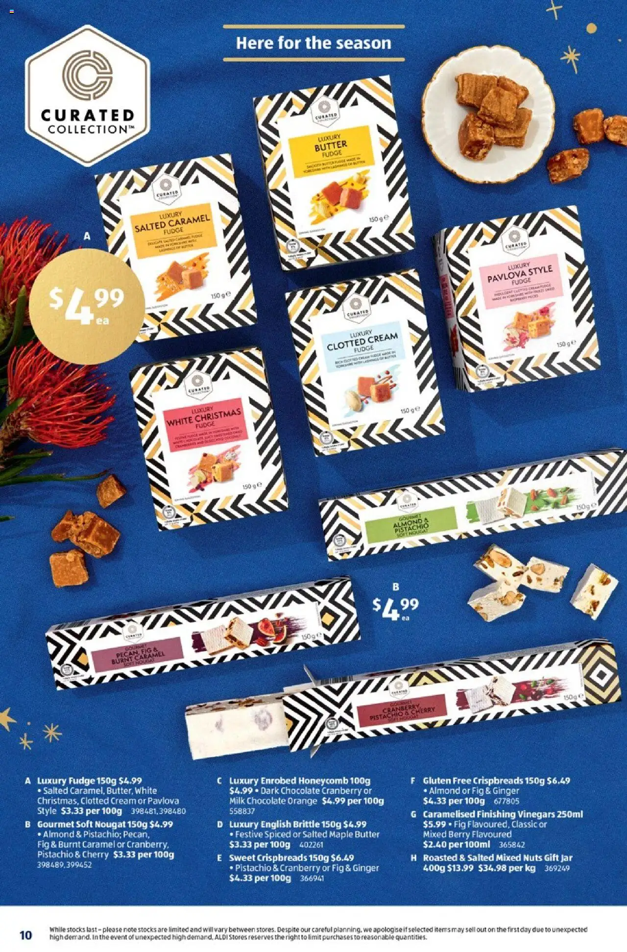 Aldi catalogue - valid from 22.10.2025 | Page: 10 | Products: Milk, Ginger, Nuts, Pavlova