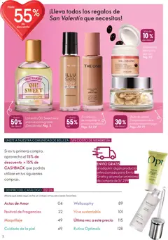 Vista previa de folleto Oriflame - Campaña 2 de la Oriflame válido desde 24.01.2026 | Página: 2 | Productos: Maquillaje