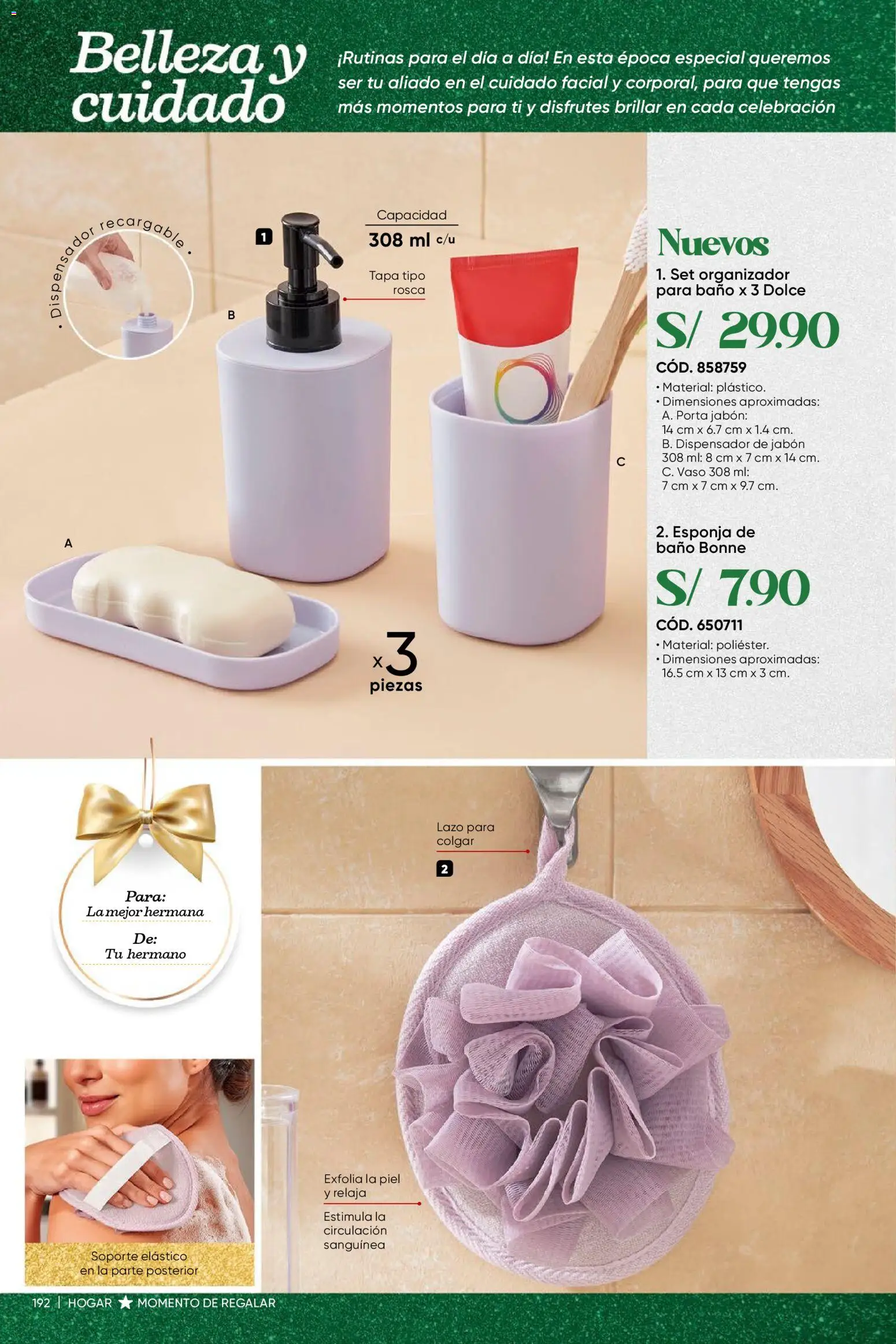 Catálogo Azzorti válido desde 03.11.2025 | Página: 194 | Productos: Esponja, Jabón, Baño