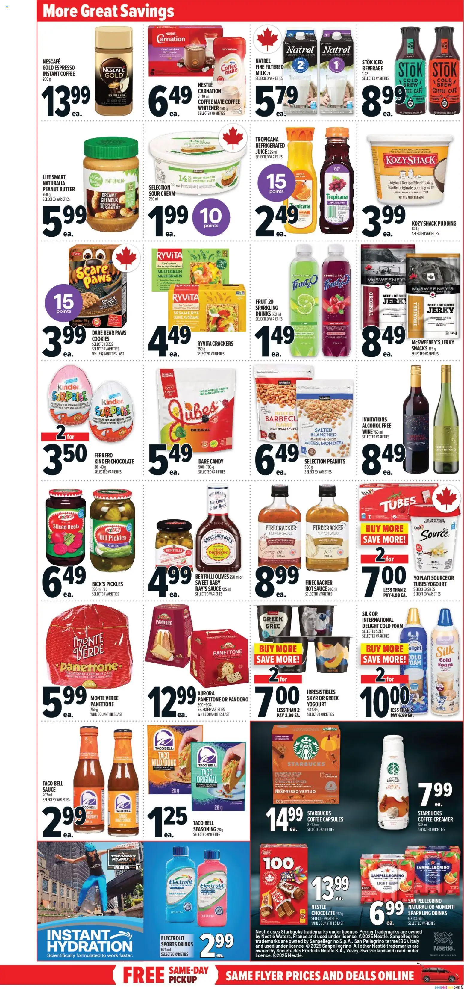 Metro flyer valid from 23.10.2025 | Page: 11 | Products: Sour cream, Cream, Chocolate, Juice