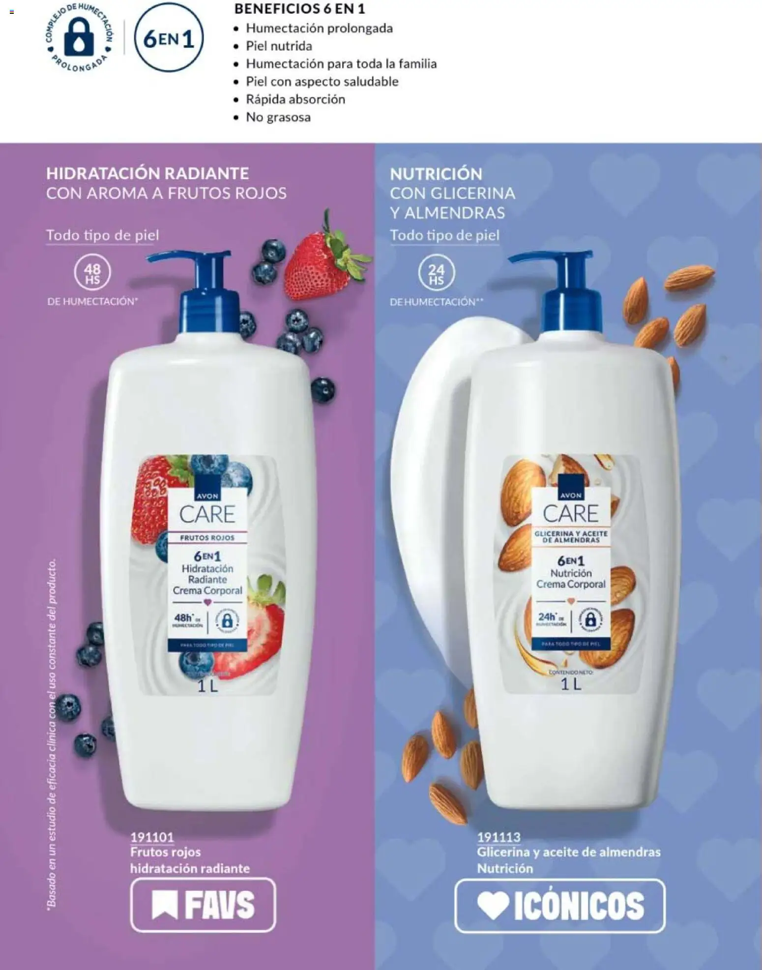 Nuevas ofertas de AVON válidas en toda la República Mexicana desde el 20.02.2026. ¡Encuentra las mejores ofertas en AVON campaña 4 2026! | Página: 162 | Productos: Almendras, Aceite, Radiante, Crema corporal