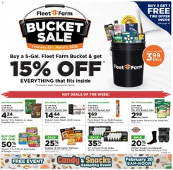 Preview of Mills Fleet Farm weekly ads valid from 23.02.2026