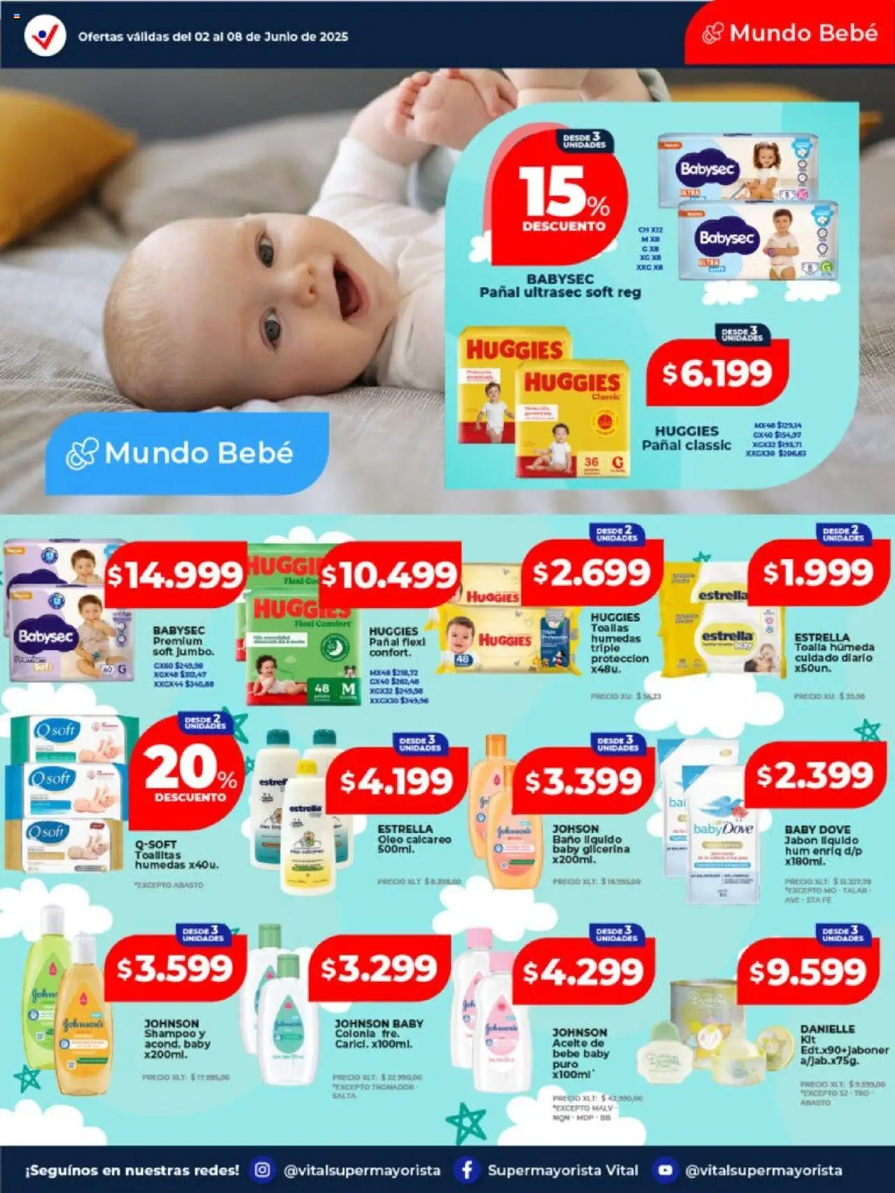 Vital - Ofertas de semana - Posadas │ válido desde el 02.06.2025 | Página: 6 | Productos: Toallas, Baño, Aceite, Jabón