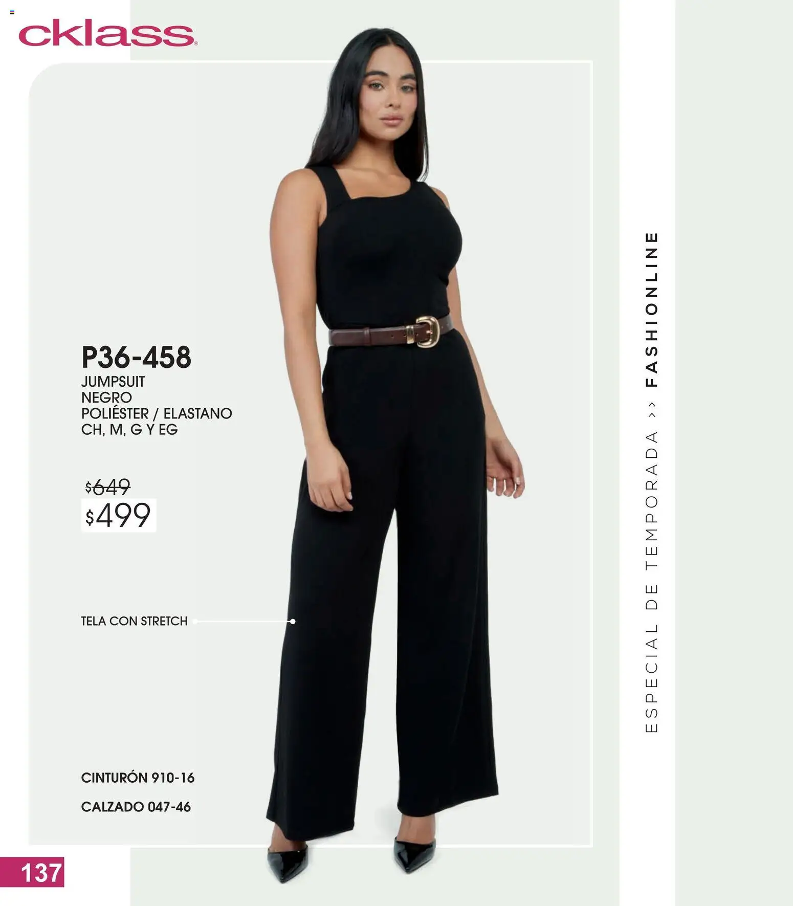 Nuevas ofertas de Cklass válidas en toda la República Mexicana desde el 13.02.2026. ¡Encuentra las mejores ofertas en Cklass catálogo Especial Fashionline! | Página: 138 | Productos: Cinturón