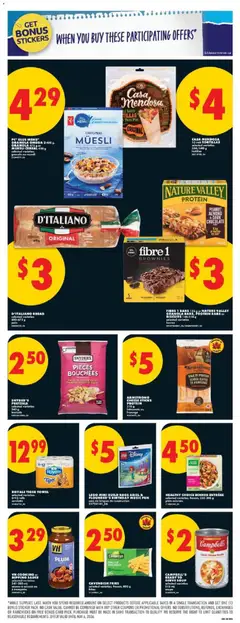 Preview of CAVENDISH FRIES, selected varieties, frozen, 800 g from shop No Frills valid from 23.04.2026 | Page: 12