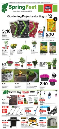 Preview of Lowe's weekly ads valid from 26.03.2026