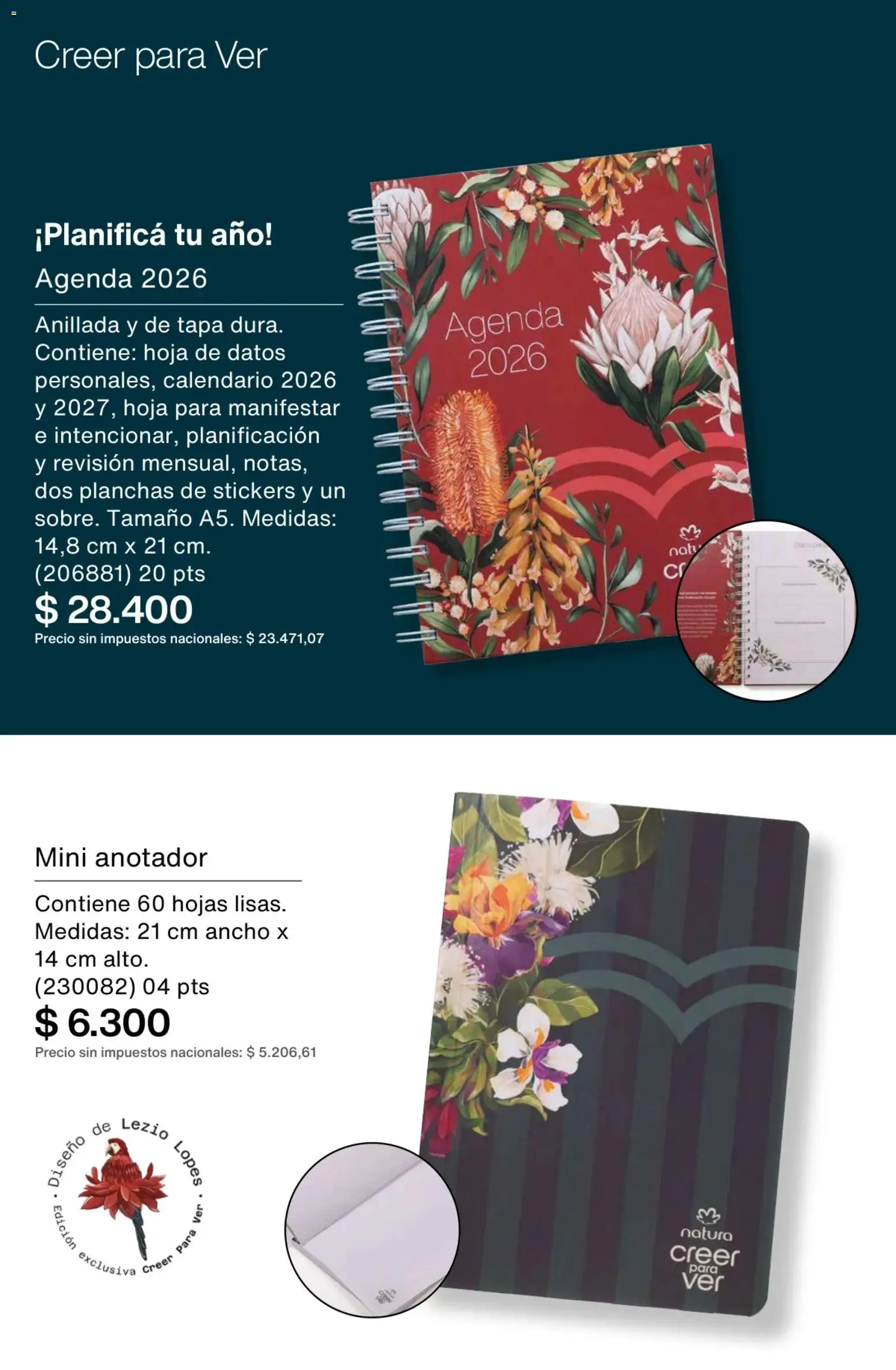Catálogo Natura Ciclo 1/2026 │ válido desde el 06.01.2026 | Página: 270 | Productos: Agenda
