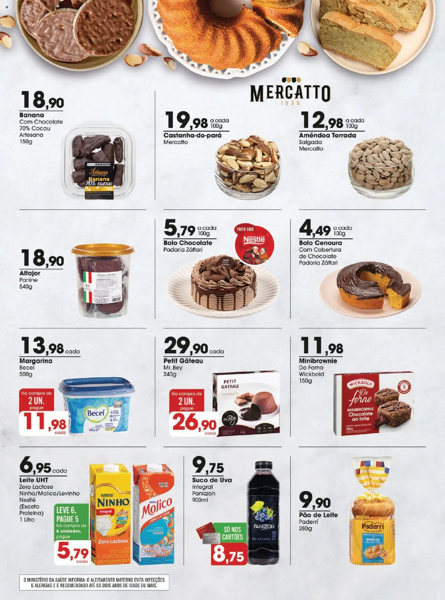 Zaffari Folheto - válido de 24.03.2026 | Página: 11 | Produtos: Forno, Bolo, Cenoura, Margarina