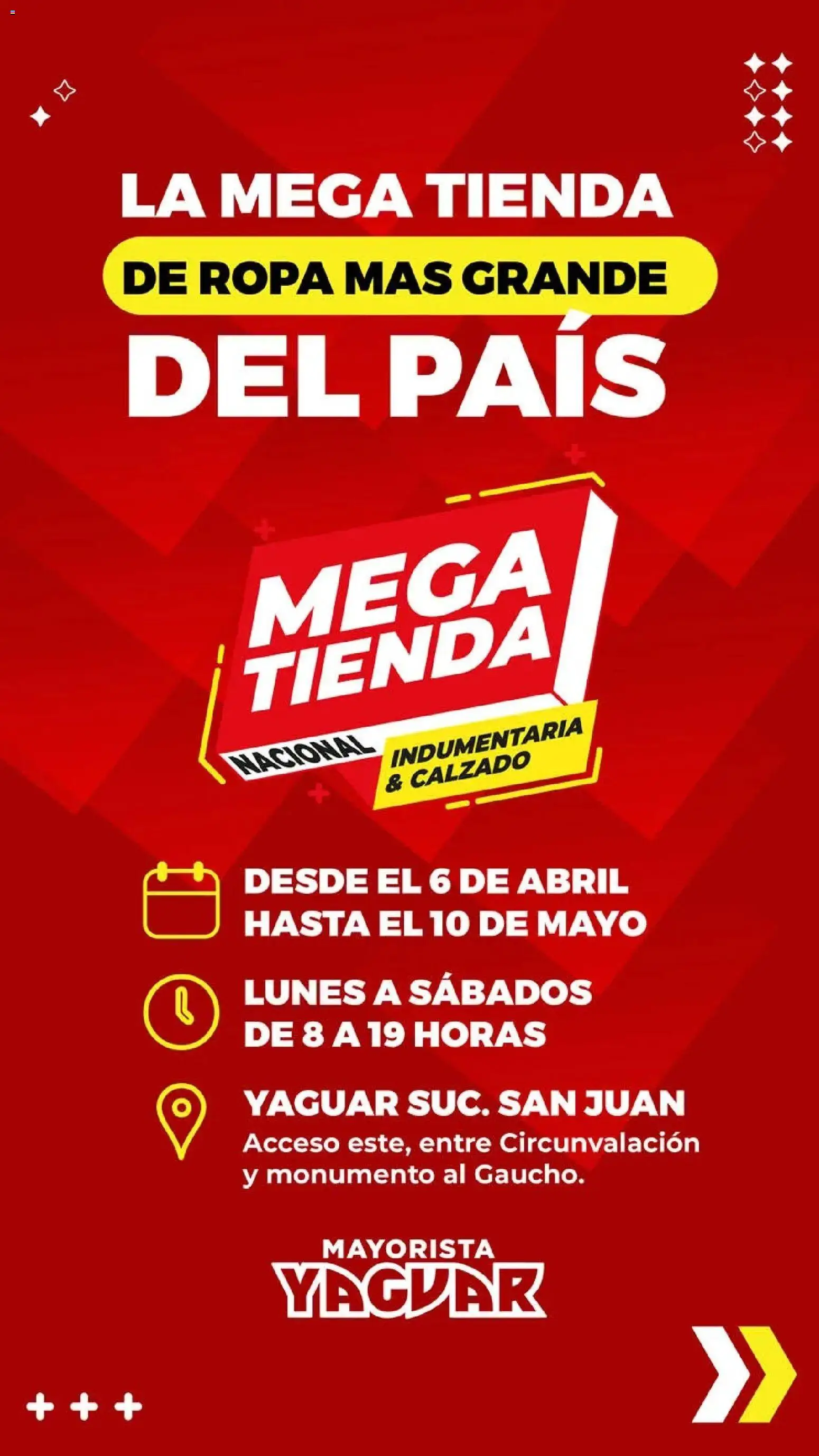 Yaguar - Oferta Semanal San Juan │ válido desde el 20.04.2026 | Página: 3 | Productos: Ropa